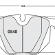 Fast road / track day compound. Street brake pads - BMW rear pad
For OEM brake disc